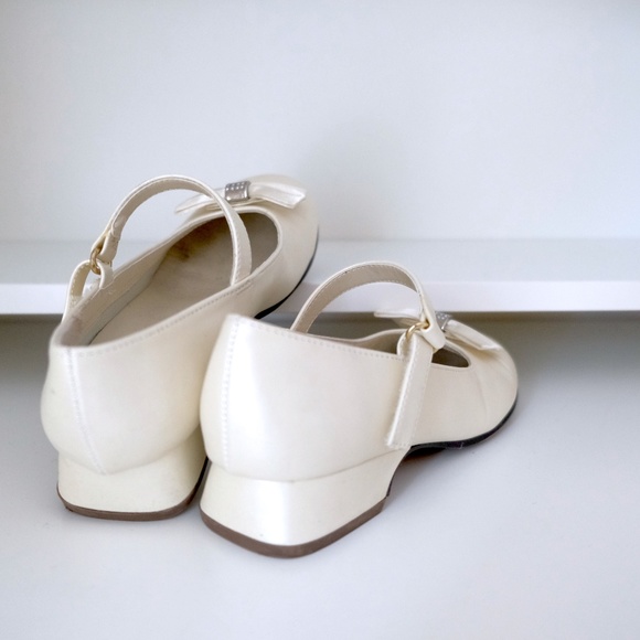 Girl's Dressy Shoes - Off White - Picture 3 of 6